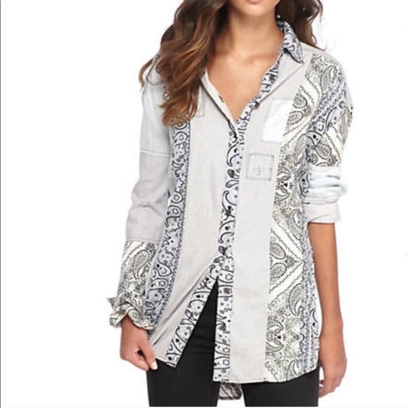 Free People All Patched Up Top - Picture 8 of 11